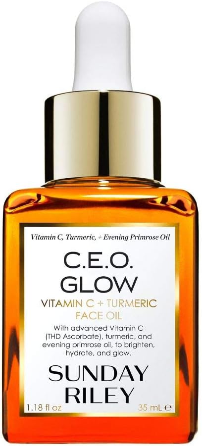 Sunday Riley C.E.O. Glow Vitamin C & Turmeric Face Oil, 1.18 Fl Oz