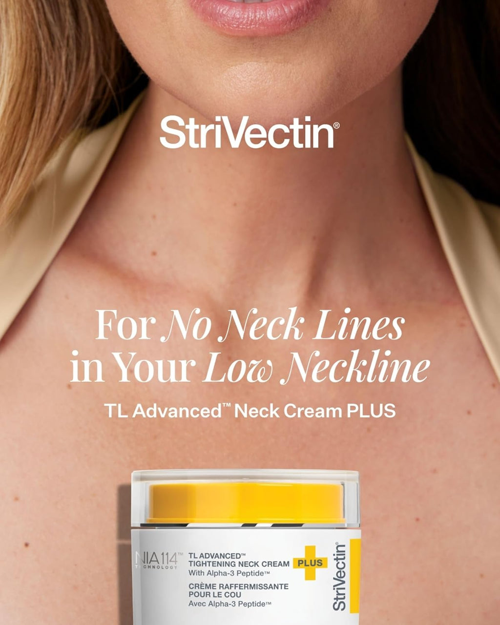 StriVectin TL Advanced™ Tightening Neck Cream PLUS, 1.0 oz for Tightening and Firming Neck & Pumps Lines